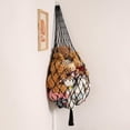 thumbnail image 1 of Stuffed Animal Hammock Corner Hanging Net for Stuffy Animal Storage Macrame Toy Display Plushie Toy Holder-Perfect for The Tiny Space Walls, Kid Bedroom Decor Playroom Organizer (Black), 1 of 17