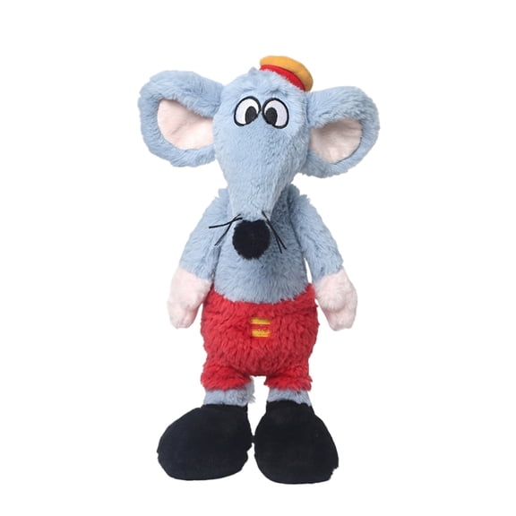 Stuffed Animal, Mouse Stuffed Animal, 15 In, Rat Plush, Plush, Soft Stuffed Animal, Blue Stuffed Animal, White, Black, Doll Shoes, Toys, All Ages Toys, 1 Pc
