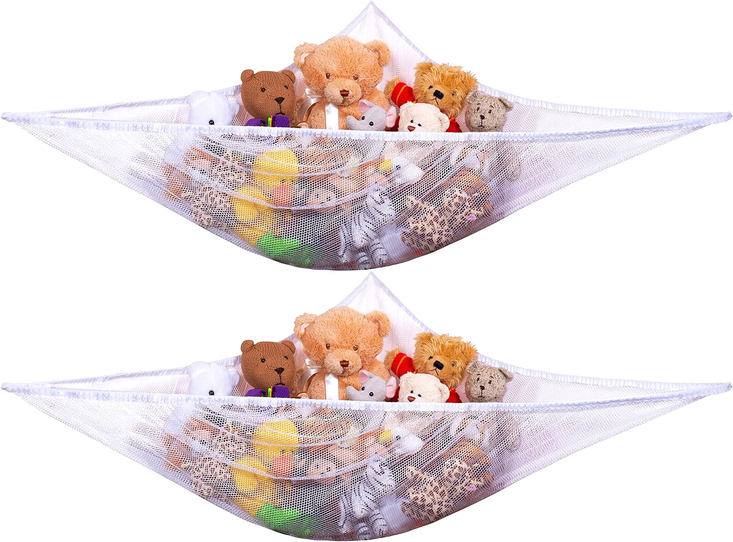 Stuffed Animal Net or Hammock, Mesh Hanging Stuffed Animal Storage Net