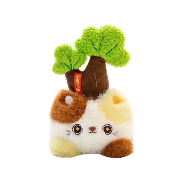 Stuffed Animal Plush Toy Cute Fluffy Doll Soft Snuggle Buddy Cuddly Friend For Kids Toddlers Bedroom Decoration Birthday Gift For Boys Girls Safe Plush Material Huggable Playtime