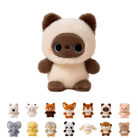 5.9in Stuffed Animal Plush Toys – Mini Stuffed Animals Small Bedtime Stuffed Animal with Floppy Ears & Fluffy Tail, Cute Plushies Girl Toddler Toys, Birthday Valentine’s Day M