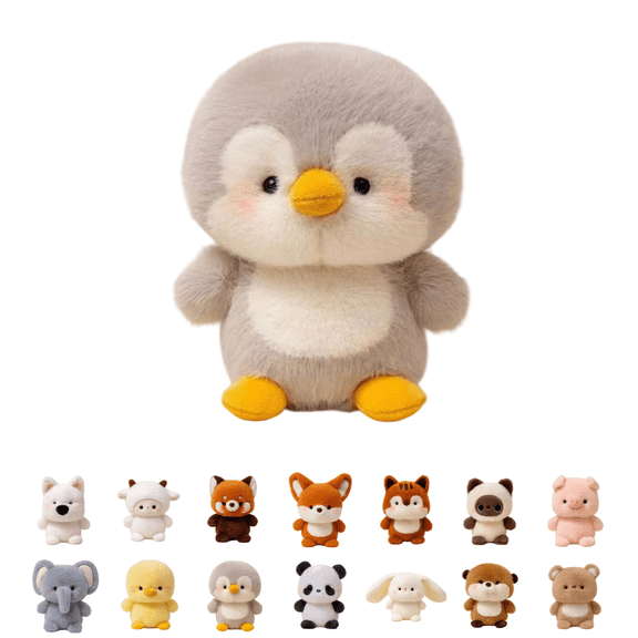 Stuffed Animal Plush Toys 5.9in – Mini Stuffed Animals Small Bedtime Stuffed Animal with Floppy Ears & Fluffy Tail, Cute Plushies Girl Toddler Toys, Toy Gifts for Birthday Valentine's Day C