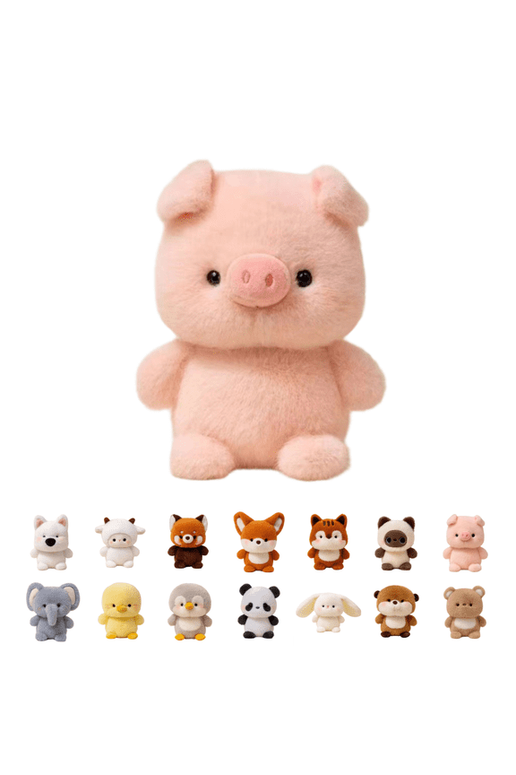 Stuffed Animal Plush Toys 5.9in – Mini Stuffed Animals Small Bedtime Stuffed Animal with Floppy Ears & Fluffy Tail, Cute Plushies Girl Toddler Toys, Toy Gifts for Birthday Valentine's Day N