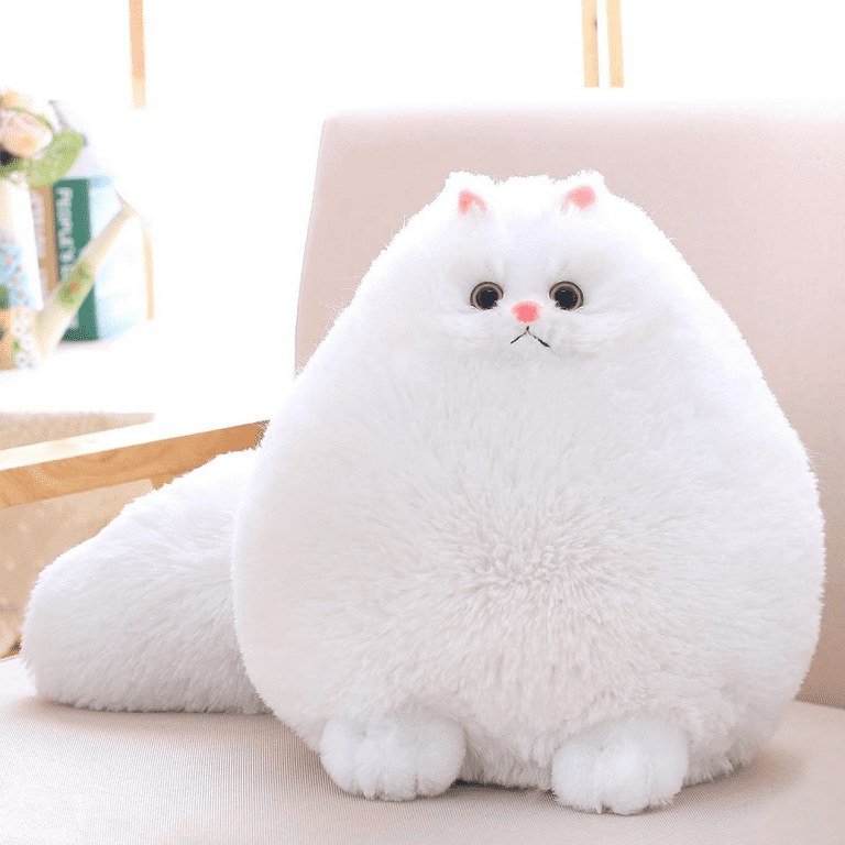 Sencu Cat Plush, Cat Plushies Cute Cat Stuffed Animal For Home Decoration, Plush Pillows Soft Plush Cat For Kids Birthday Animal Pet Kitty Soft Ani