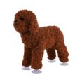 thumbnail image 1 of Stuffed Animal, Realistic Dog Plush, Lifelike Stuffed Animal,Companion Pet, Fluffy Stuffed Puppy Dog Toys for Gift Home Decoration Easter, Thanksgiving, Christmas, New Year's Gifts (White,Medium), 1 of 4