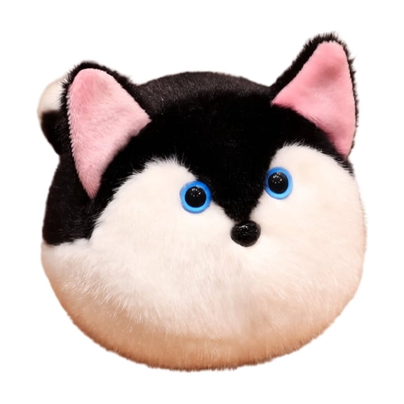 Stuffed Animal Round Fluffy Cat Plush Soft Toys 1 Piece Small Plush Cat for Student Young Nursery Decor Birthday Holiday Gift