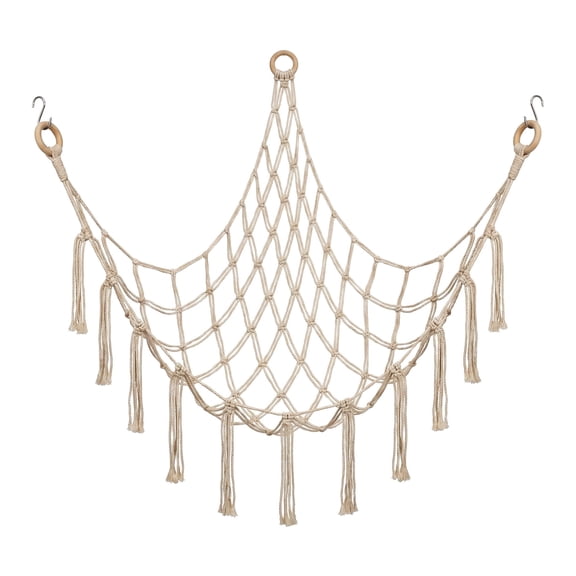 Stuffed Animal Storage Hammock or Net Corner - 59.06 × 39.37 in Large Toy Hammock Net for Stuffed Animals Room Decor