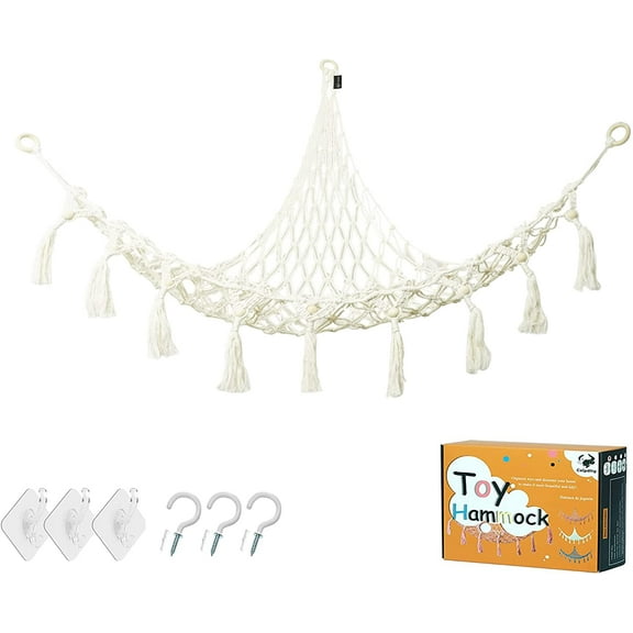 Coipdfty Child's Bohemian Hanging Organizer, White