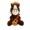 thumbnail image 1 of Stuffed Animal Toy Keychain - Soft Horse Keychain Charm for Backpack, Handbag and Purse - 5.75in, 1 of 6