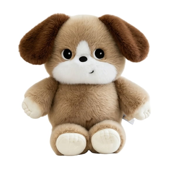Stuffed Animalimulation-Realistic & Lifelikeoft Handmade Lying Dog Plush Toy Puppy -Present Gift for Adults 15.75 Inch