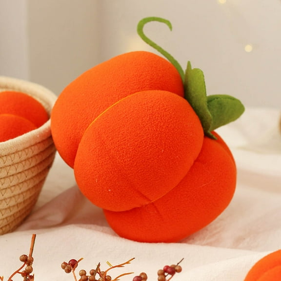 Stuffed Animals Clearance! Kabnic Halloween Decorations Simulation Pumpkin Plush Toy Doll Home Decoration