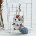 thumbnail image 1 of Stuffed Animals Clearance! Kabnic Squirrel Plush Toy Pendant Keychain School Bag Ornament, 1 of 4