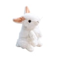 thumbnail image 1 of Stuffed Animals & Plush Toys Compact Size Light Colored Sitting Cute Design Soft Cuddly Stress Relief Decor Gift for Home, Office, Playtime, 1 of 6