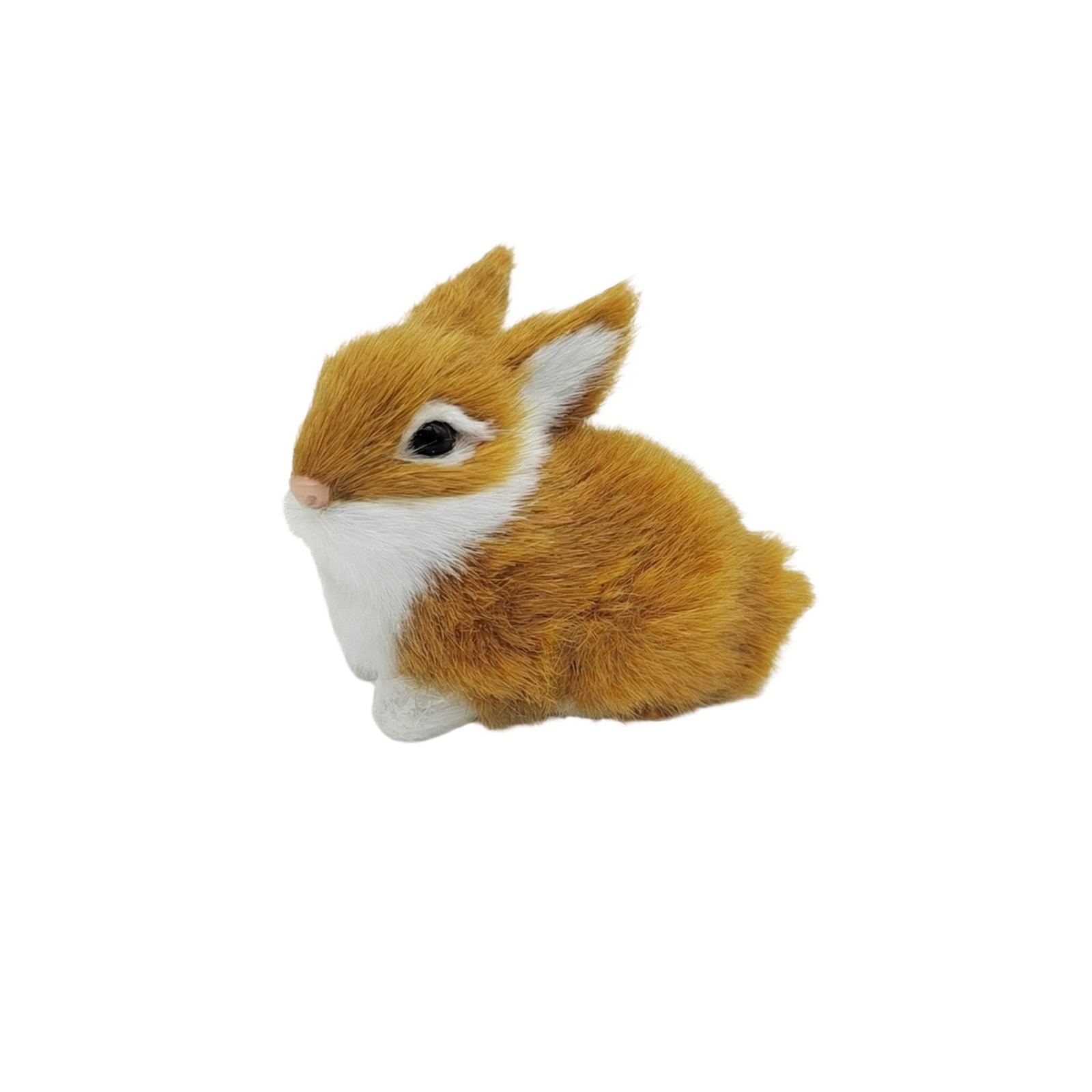Stuffed Animals Rabbit Plushie Soft Cuddly Bunny Toy for Kids & Adults – Cute Mini Plush Toys for Comfort, Decoration, Gifts – 18.5cm Tall Adorable Stuffed Plushies White