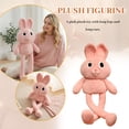 thumbnail image 1 of Stuffed Animas Adorable Pink Long Ear Plush Toy 31" Soft Cuddly Comforting Huggable Relaxation Gift for Home Decor Bedroom Accessory, 1 of 6