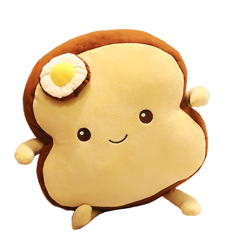 Stuffed Bread Toys Animals for Kids Cute Toast Plush Dolls Bling