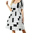 thumbnail image 1 of Stuffed Crossword Clue Sleeveless Dress Women's dresses fairy dress, 1 of 6