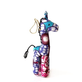 Stuffed Giraffe Christmas Ornament, Handmade Fair Trade in Uganda, East Africa