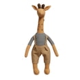 thumbnail image 1 of Stuffed Giraffe Plush Toy , Brown Soft Stress Relief Cuddly Toy For Kids Teens S Bedtime Cuddles Playtime Companionship Office Desk Squeeze Toy Anxiety Reducing Huggable, 1 of 5