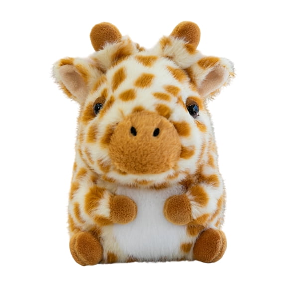 Stuffed Giraffe, Small Stuffed Animal, Cute Stuffed Animal with Soft Huggable Build, 15Cm Compact Plush, Giraffe Stuffed Animal for office decorations, desk Accessories office