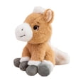 thumbnail image 1 of Stuffed Horse, Soft Plush Toy, Cute Stuffed Animal for Boys and Girls, Realistic Looking Small Stuffed Animals, Room Brown, 1 of 1