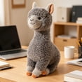 thumbnail image 1 of Stuffed Llama Plush Toy Soft Cuddle Animal Doll For Kids Birthday Gift 12 Inch, 1 of 6