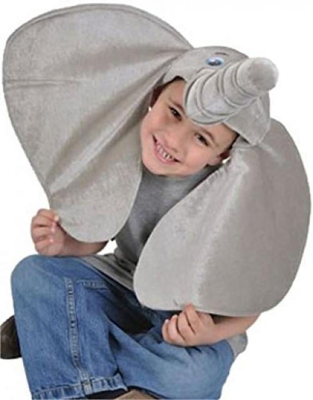 Skeleteen Elephant Nose Costume Accessory - Pretend Play Animal Elephant  Noses for Adults and Kids Gray