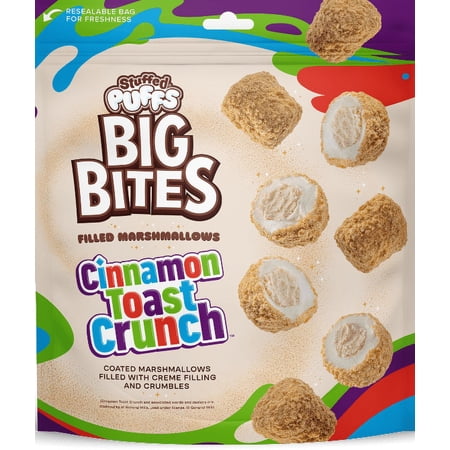Stuffed Puffs ® Big Bites Cinnamon Toast Crunch Filled Marshmallow Bag
