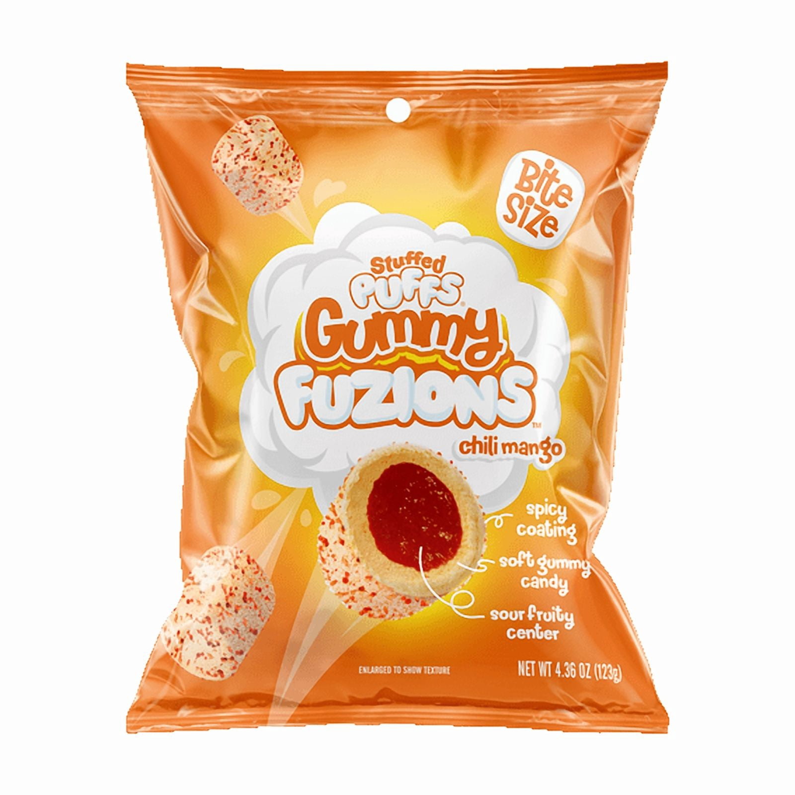 Stuffed Puffs Chili Mango Gummy Fuzions - Walmart.com