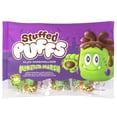 thumbnail image 1 of Stuffed Puffs Filled Marshmallows Monster Marsh Halloween Green Filled Marshmallows Made with Real Milk Chocolate and Coated with Sprinkles (10 CT Individual Singles), 9.2 oz, 1 of 10