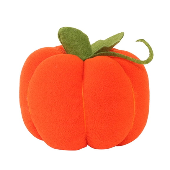 Stuffed Pumpkin Throw Pillow Cozy and Breathable Plush Toy for Home Decoration