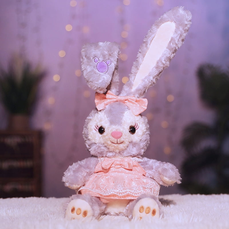 6 Inch Easter Animal Bunny Stuffed Doll Toy, Easter Basket Stuffered Gift Rabbit Plush Cute For Girls Boys Gifts Decorations Easter Wreath Spring Decora