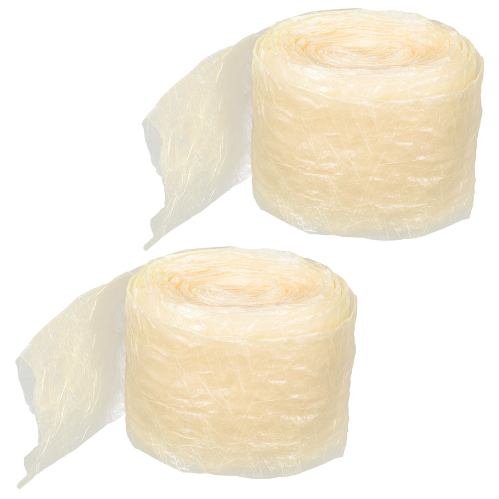 Stuffed Sausages in Casings Edible Ham Cover Natural Summer Accessories for Skin 2 Rolls