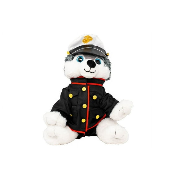 Stuffed Toys Marines Outfit for 16-inch Plush Animals - Adorable Military-Themed Clothing for Dress-Up and Playtime