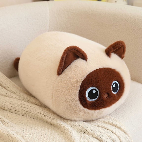 Stuffed animals,Cute Black Cat Plush,Plushies Black Cat Stuffed Animals, Squishy Plushies, Cuddle Plush Pillow for Kids & Girls,C