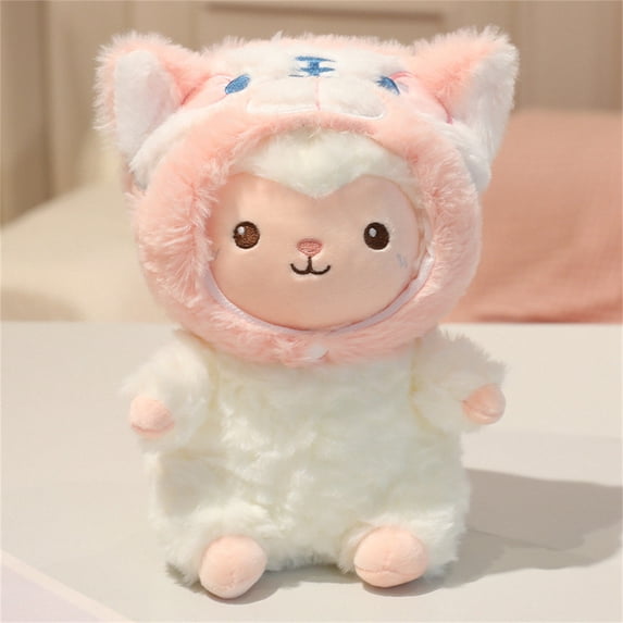 Stuffed animals Plushies for Kids Soft Cute Pig and Rabbit Plush Toys Comfortable Huggable Dolls for Children Girls Room Decoration Gift 12inch L