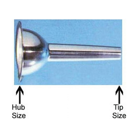 Stuffing Tube, Bell Shape #12 Hub, 3/4" Hole at Tip