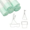 Stuffygreenus Disposable Commode Liners 100 Pack Universal Fit for Bedside Portable Camping