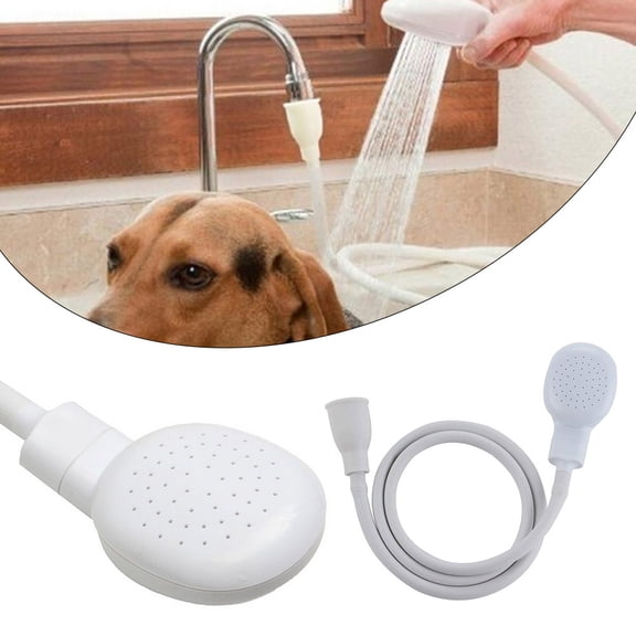 EKIDAZB Portable Shampoo Sprayer, Multipurpose Head Sink Spray Hose Kitchen Faucet Salon