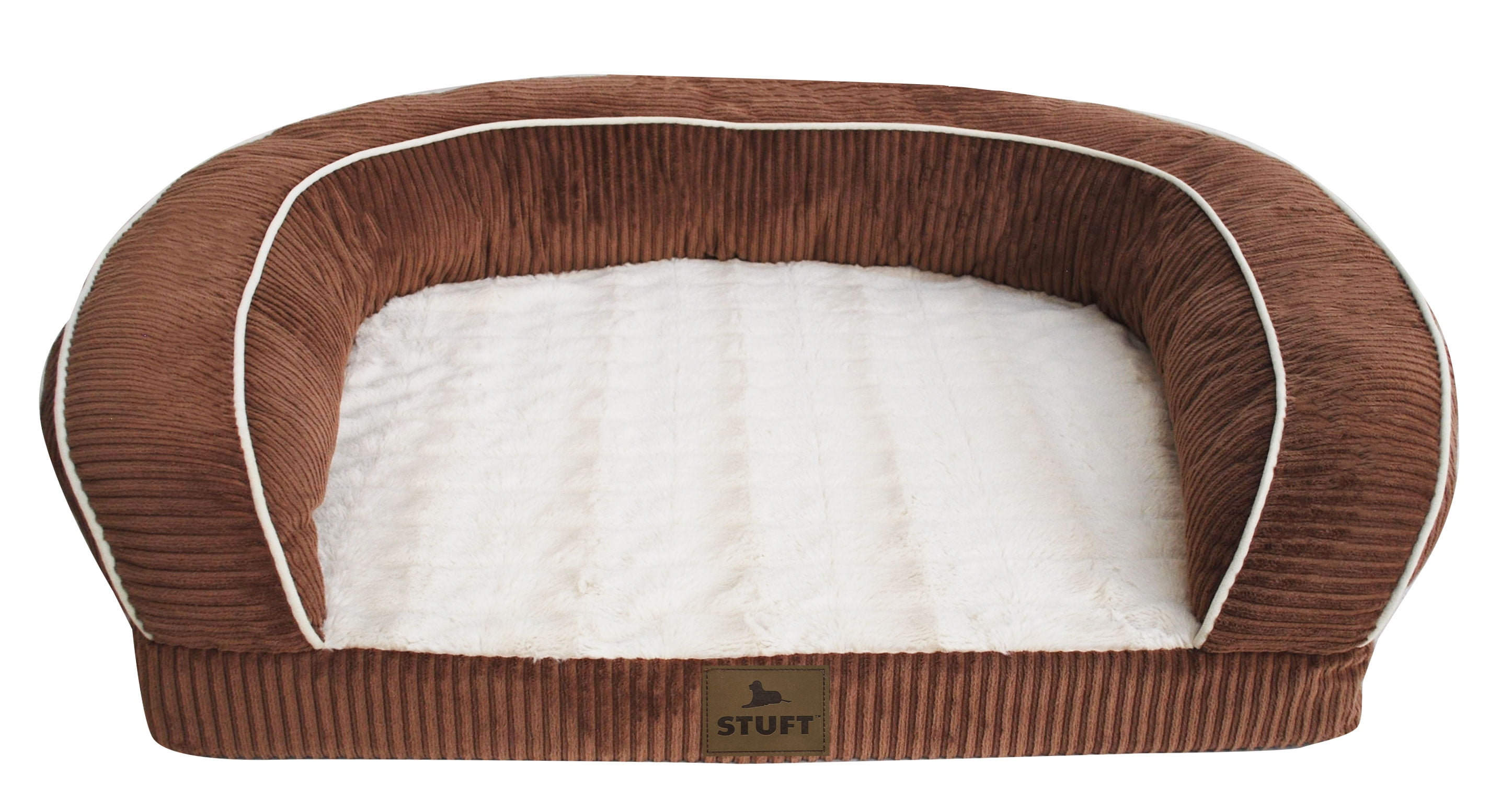 Stuft Blissful Rest Pet Bed, Cafe