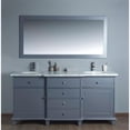 thumbnail image 1 of Stufurhome Cadence 72" Gray Double Sink Bathroom Vanity with Mirror, 1 of 6