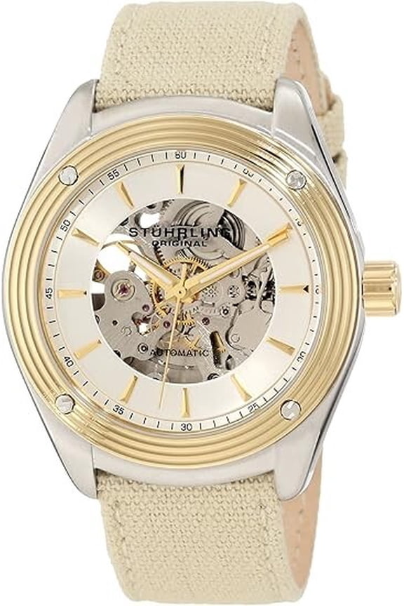 Stuhrling Men's 209C.331OE2 Sportsman Millennia Automatic Skeleton Watch