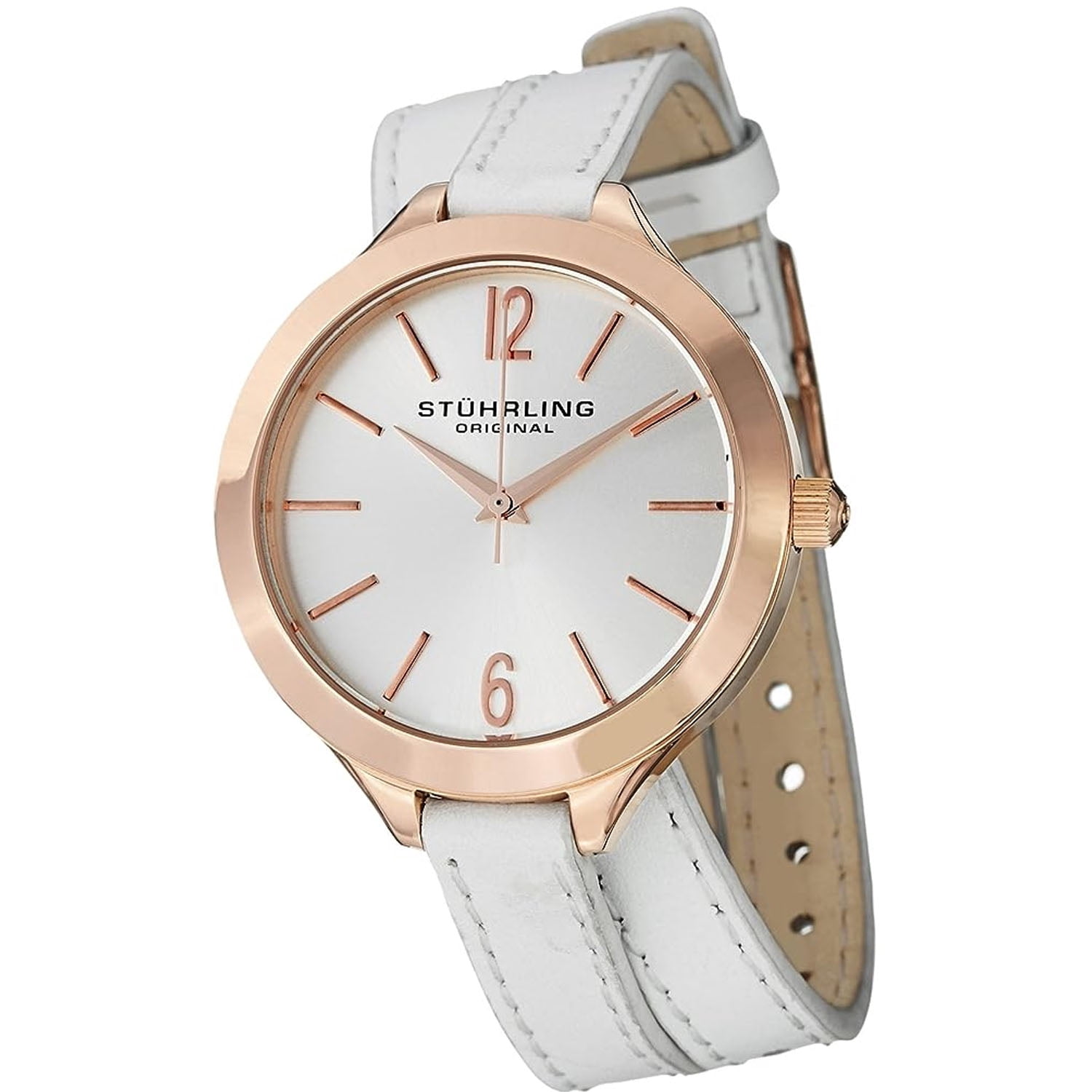Stuhrling Vogue Quartz White Double Wrap Watch Stührling Original Women main image 3
