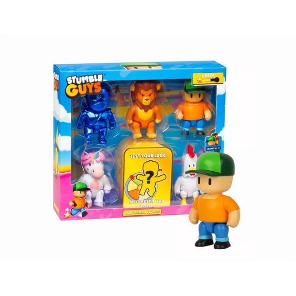 Stumble Guys Deluxe Mini Figure Set - 6pk