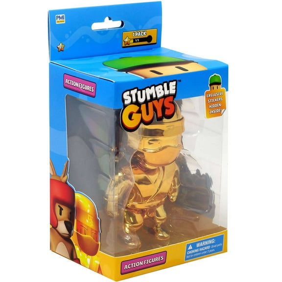Stumble Guys Dynamitron Action Figure (Gold)