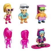 Stumble Guys x Barbie Figures - 6-Pack Deluxe Box B, 12 Styles to Collect, Limited Edition