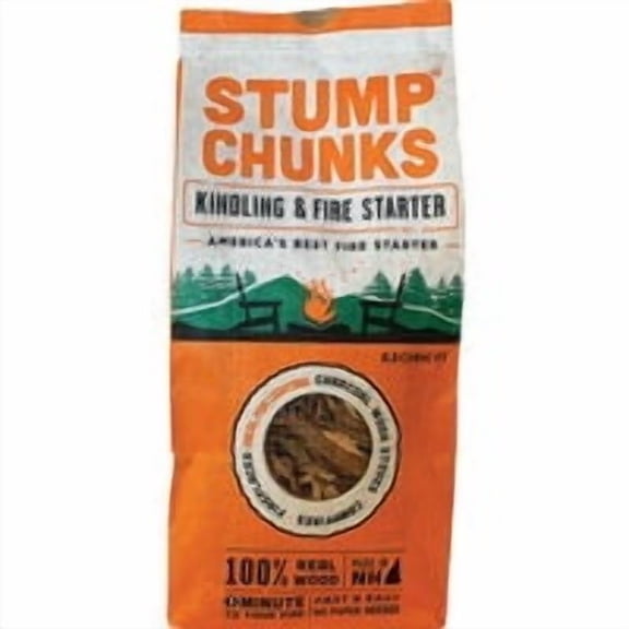 Stump Chunks Kindling & Fire Starter - Pack of 12 Case Quantity Pack