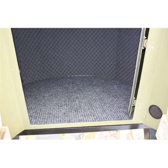 Stump Hunting Blind Adhesive Foam Wall Insulation Kit, Grey