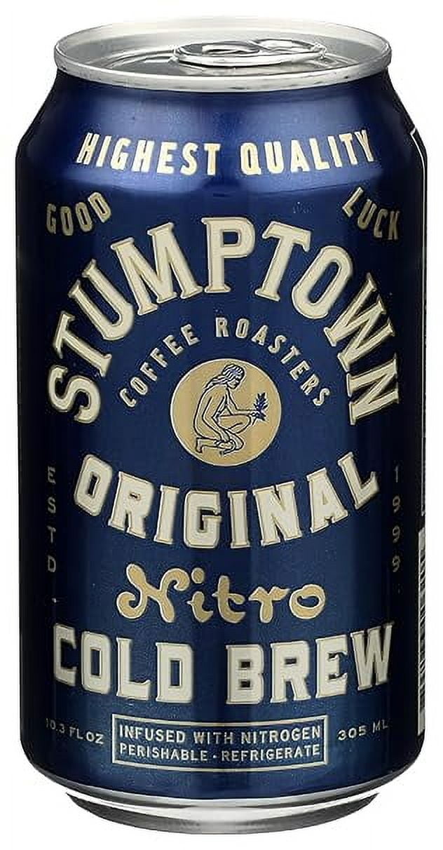 Stumptown Roasters Cold Brew Coffee Nitro Can, 10.3 oz(Packaging May Vary)