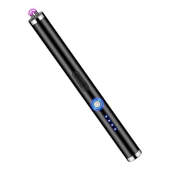 Stun Torch Ignition Stick Igniter 2025 USB Rechargeable Metal Arc Lighter Windproof Waterproof for Home Camping Fishing Car